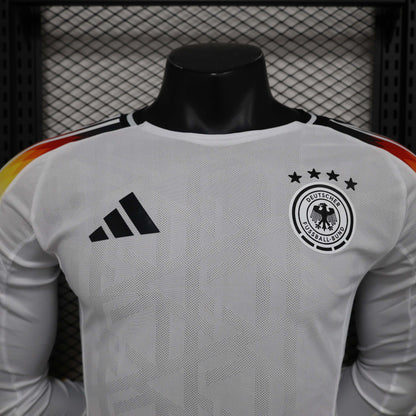 2024 Player Version Long Sleeve Germany Home Football Shirt 1:1 Thai Quality