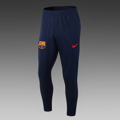 2022/2023 Barcelona Half-Pull Training Suit Blue Jersey Set