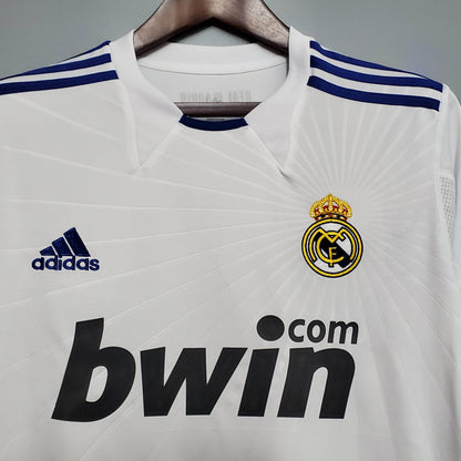 2010/2011 Retro Long Sleeve Real Madrid Home