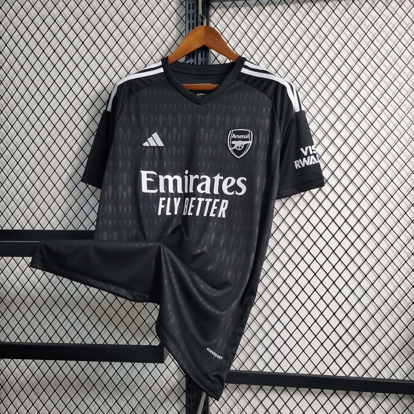 2023/2024 Arsenal Goalkeeper Black Soccer Jersey