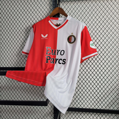 2023/2024 Feyenoord Rotterdam Home  Football Shirt1:1 Thai Quality