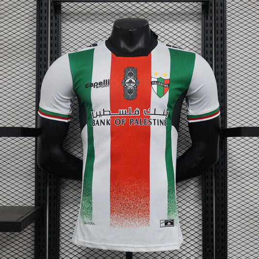 2024/2025 Player Version Club Deportivo Palestino Home Football Shirt 1:1 Thai Quality