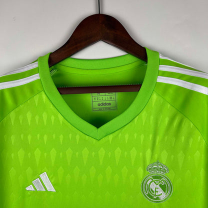 2023/2024 Real Madrid Goalkeeper Fluorescent color Football Shirt1:1 Thai Quality