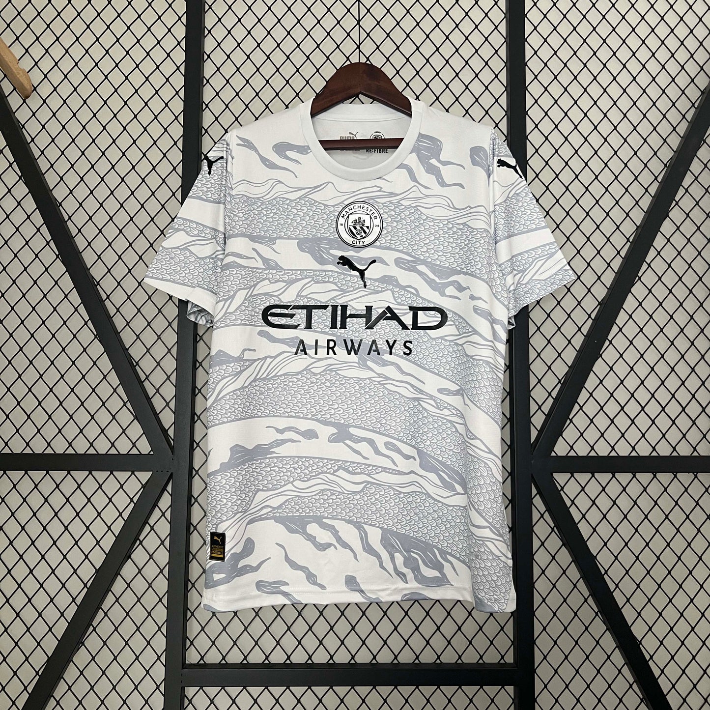 2023/2024 Manchester City Special Edition Grey Football Shirt 1:1 Thai Quality