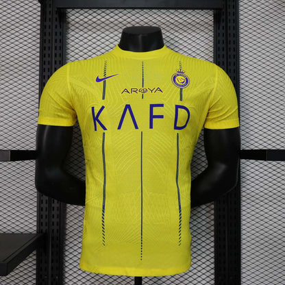 2023/2024 Player Version Al-Nassr Home Football Shirt