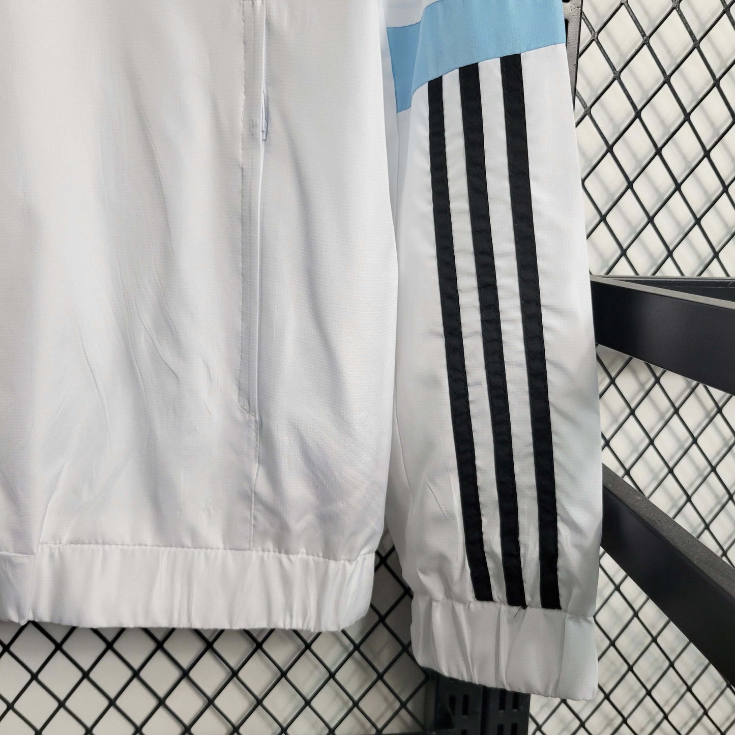 2023 Argentina Soccer Jersey Windbreaker white