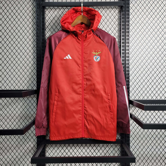 2023 Benfica Soccer Jersey Windbreaker Red