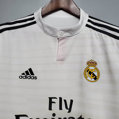 Retro Long Sleeve 2014/2015 Real Madrid Home