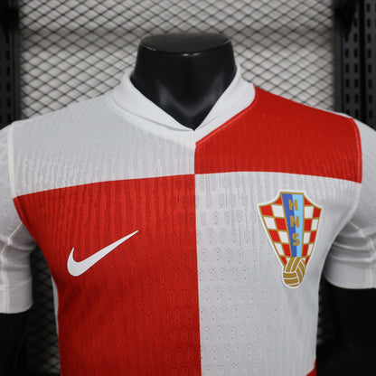 2024 Player Version Croatia National Team Home Football Shirt 1:1 Thai Quality