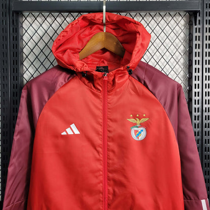 2023 Benfica Soccer Jersey Windbreaker Red