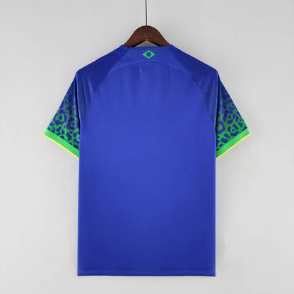 2022 World Cup Brazil Away Soccer Jersey