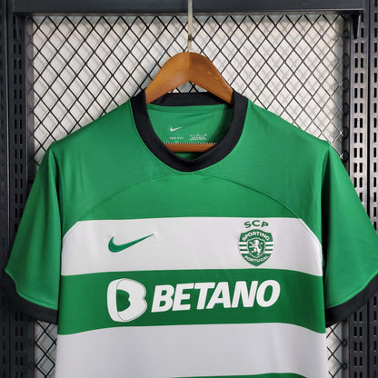 2023/2024 Sporting Lisbon Home Football Shirt