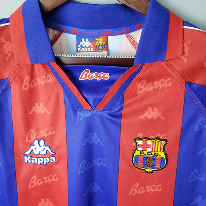 Retro Barcelona Football Shirt Home 1996/1997 1:1 Thai Quality