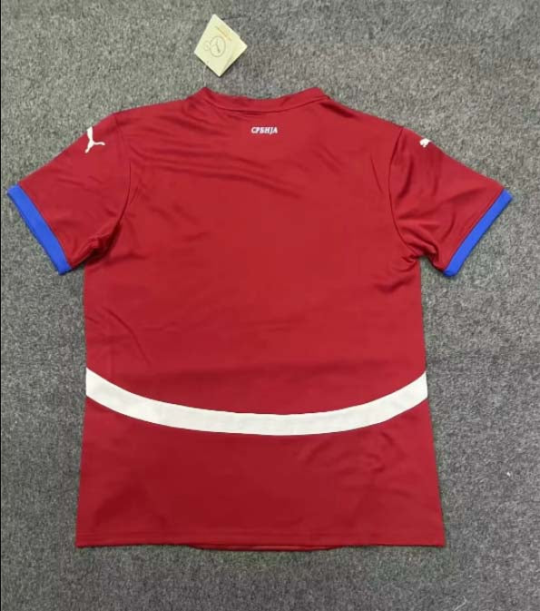 2024 Serbia National Team Home Football Shirt 1:1 Thai Quality