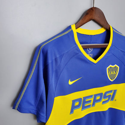 2003/2004 Retro Boca Juniors Home Football Jersey 1:1 Thai Quality