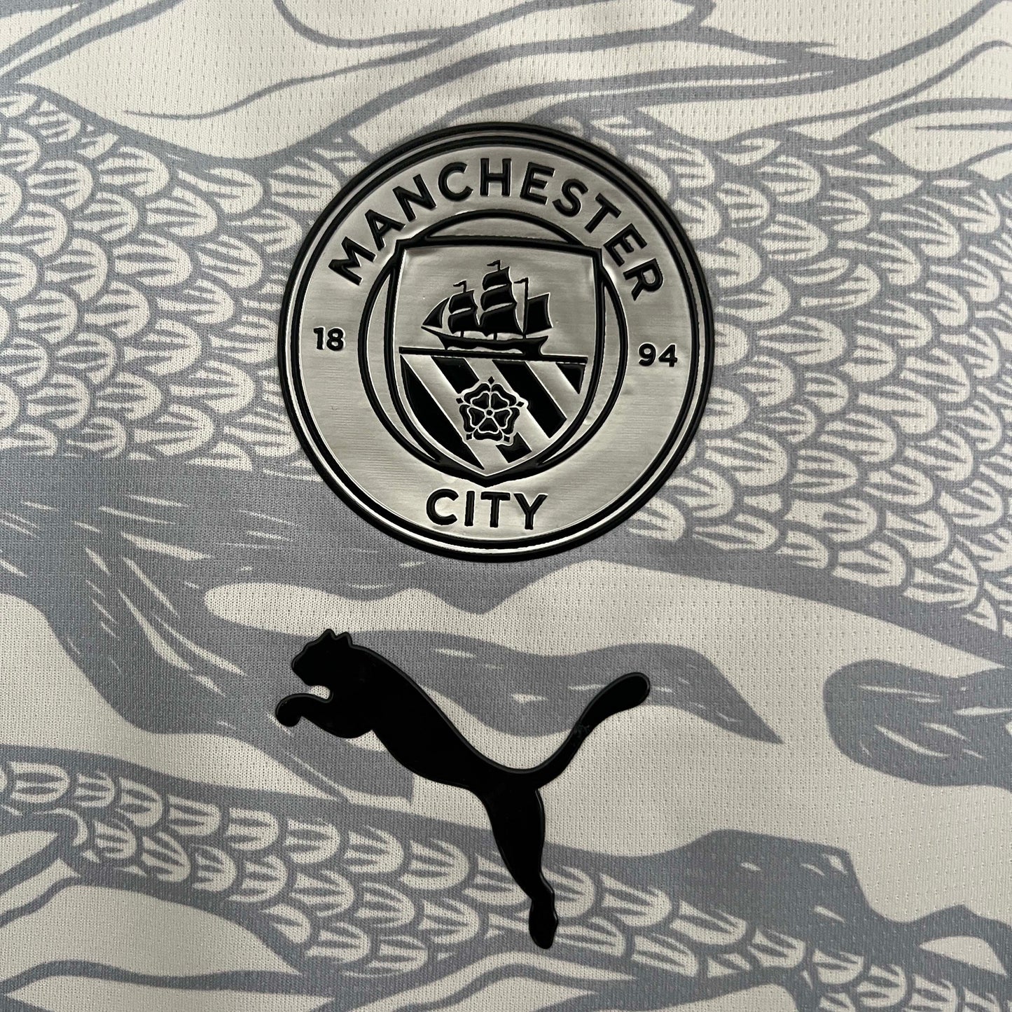 2023/2024 Manchester City Special Edition Grey Football Shirt 1:1 Thai Quality