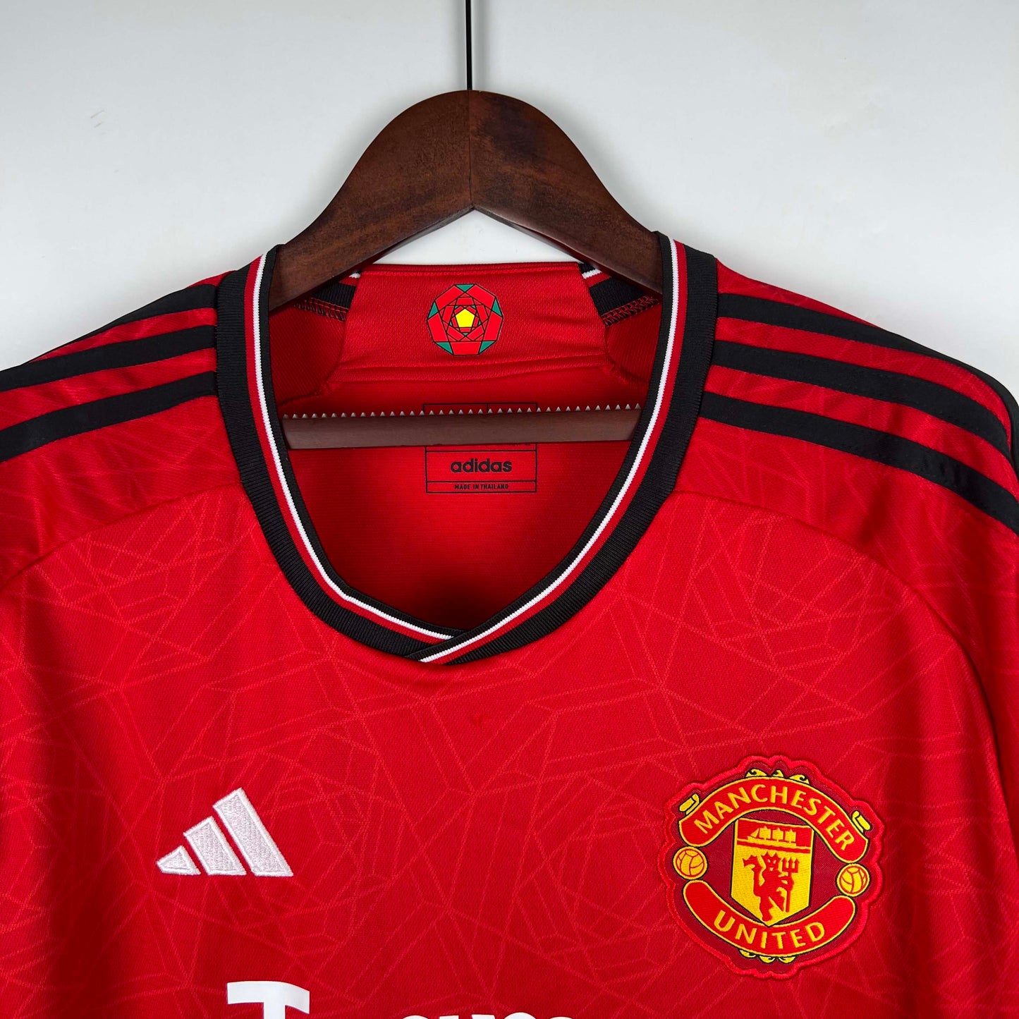 2023/2024 Long Sleeve Manchester United Home Football Shirt 1:1 Thai Quality