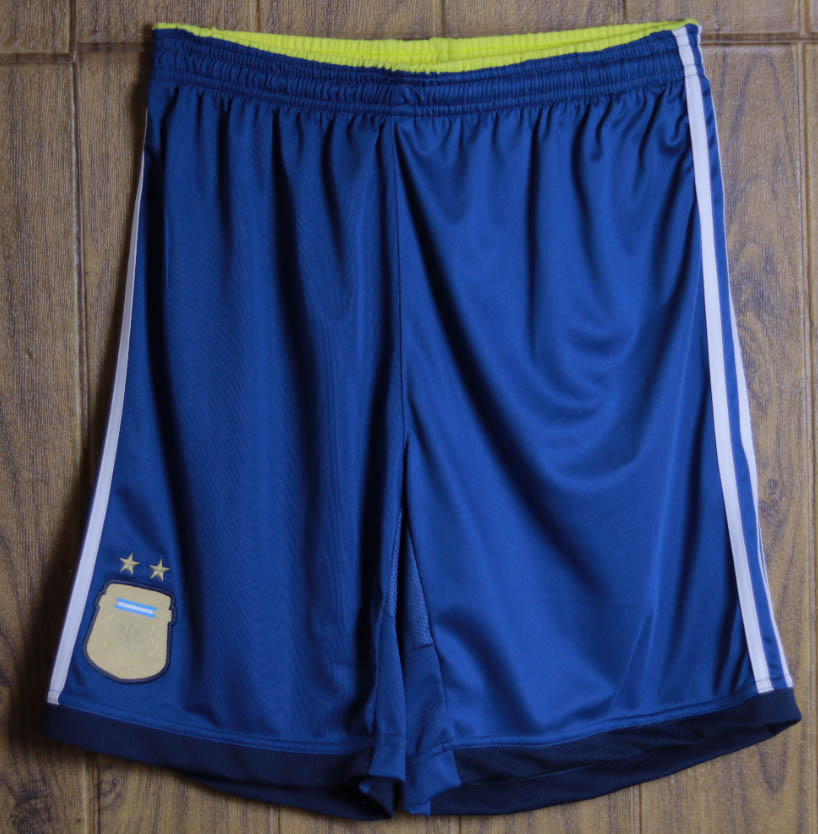 2014 Retro Argentina Away Shorts