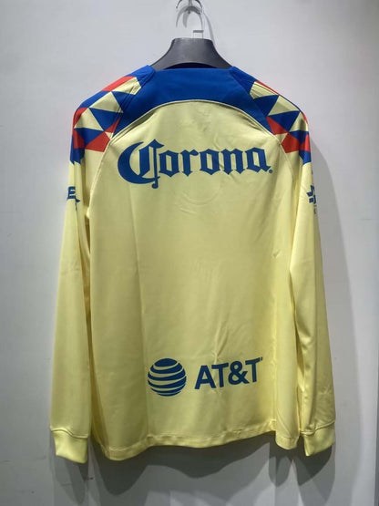 2023/2024 Long Sleeve América Home Jersey 1:1 Thai Quality