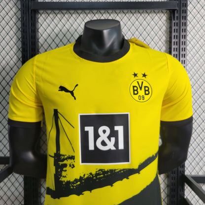 Player Version Dortmund Football Shirt Hone 2023 / 2024 1:1 Thai Quality