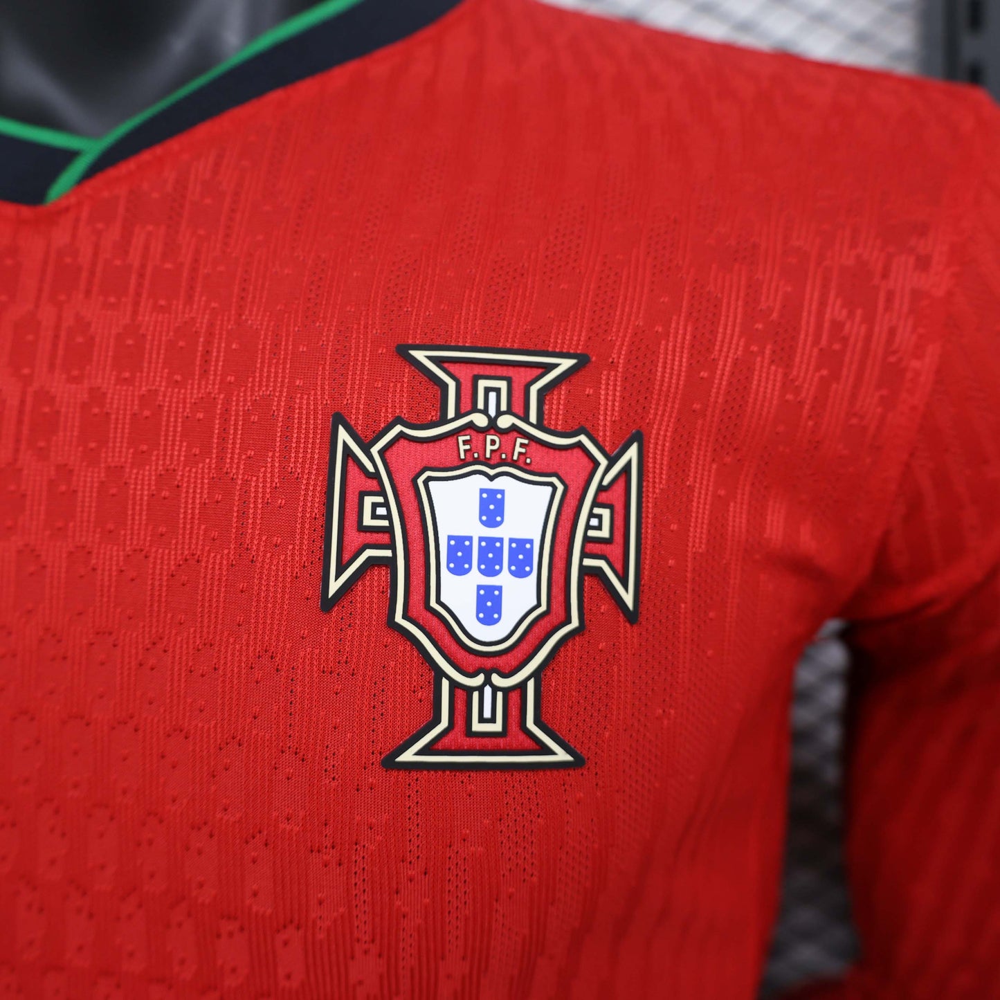 2024 Player Version Long Sleeve Portugal Home Football Shirt 1:1 Thai Quality