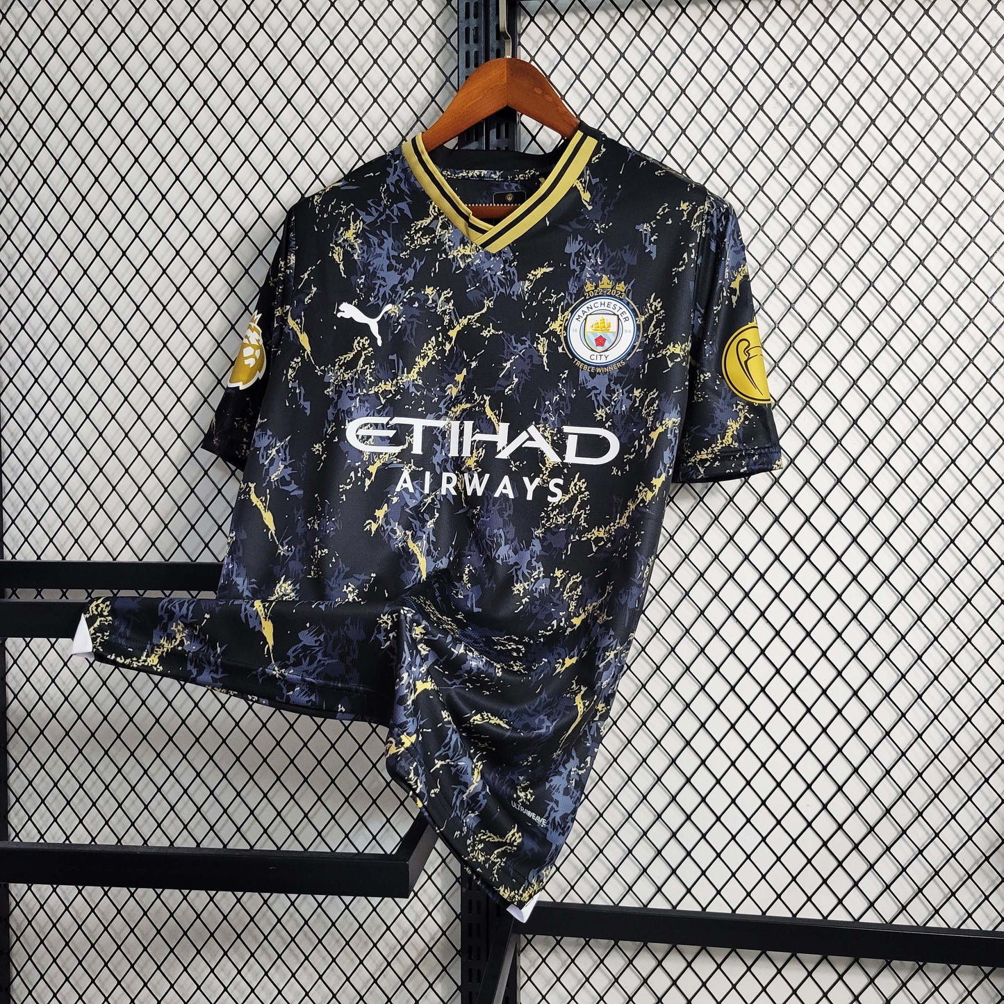 2023/2024 Manchester City Special Edition Black Football Shirt 1:1 Thai Quality