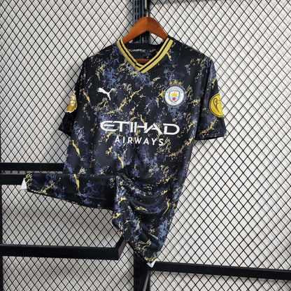 2023/2024 Manchester City Special Edition Black Football Shirt 1:1 Thai Quality