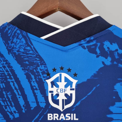 2022 Brazil Classic Blue Soccer Jersey