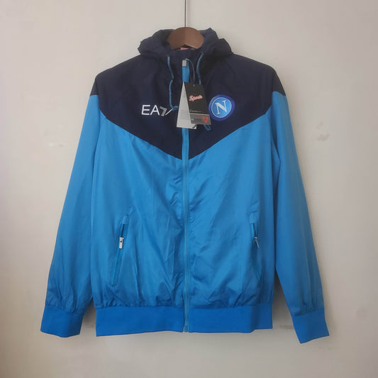 2022/2023 Napoli Windbreaker Blue