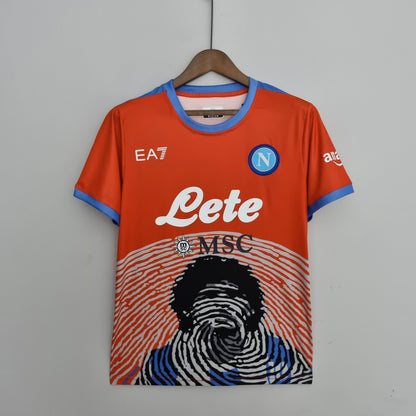 Napoli Soccer Commemorative Edition Red Jersey 2021/2022 1:1 Thai Quality