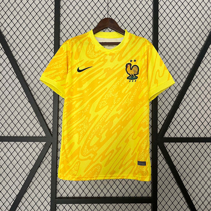 2024 France Goalkeeper Football Shirt 1:1 Thai Quality