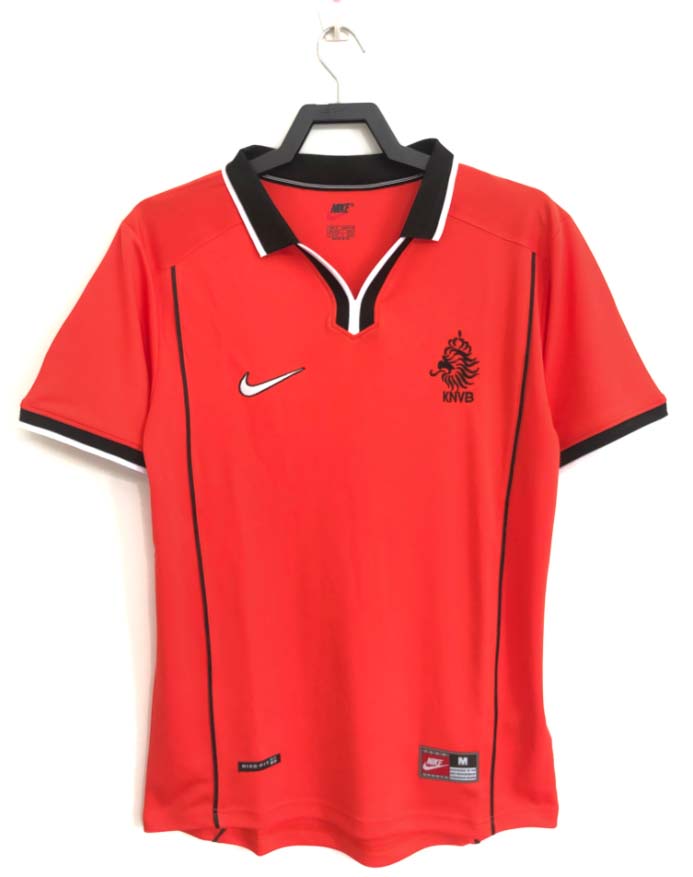 1998 Retro Netherlands Home Football Shirt 1:1 Thai Quality