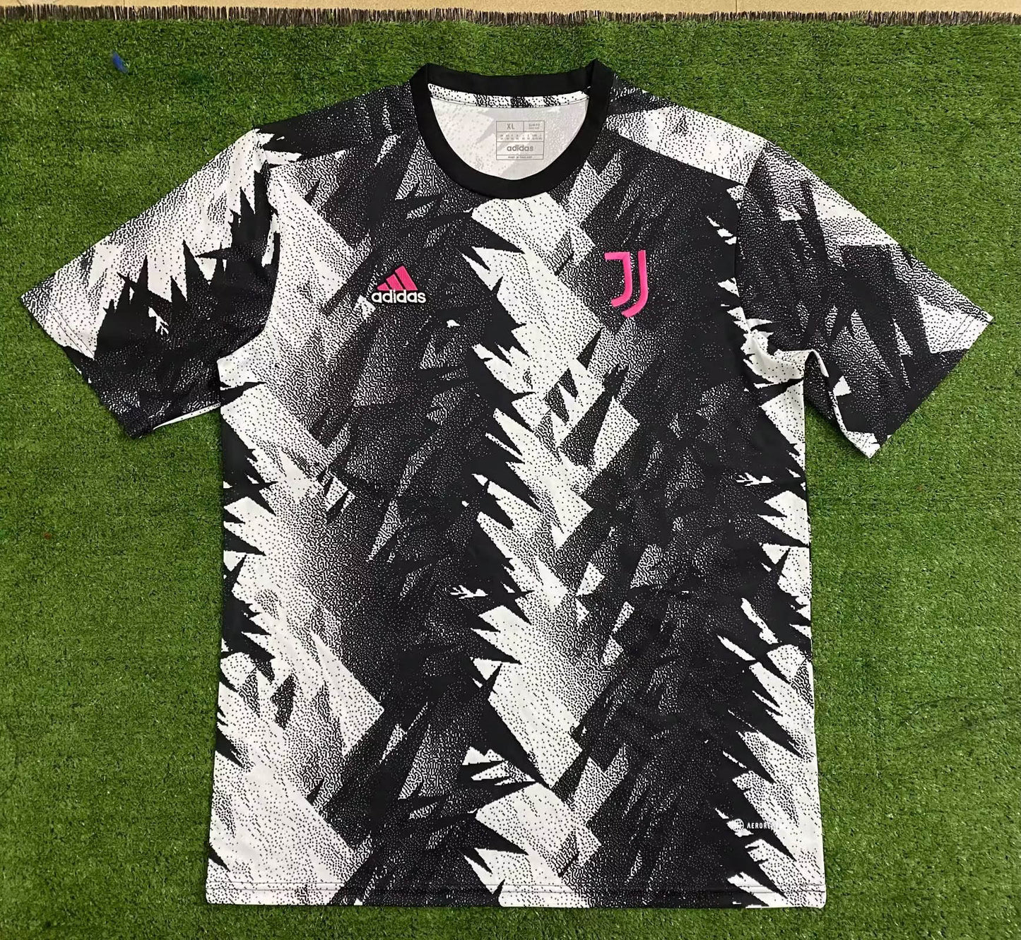 2022/2023 Juventus Training Wear Black And White Jersey 1:1 Thai Quality