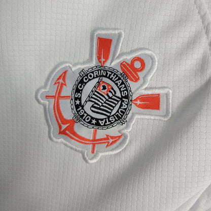 2023/2024 Corinthians Home Football Shirt 1:1 Thai Quality Kids Size