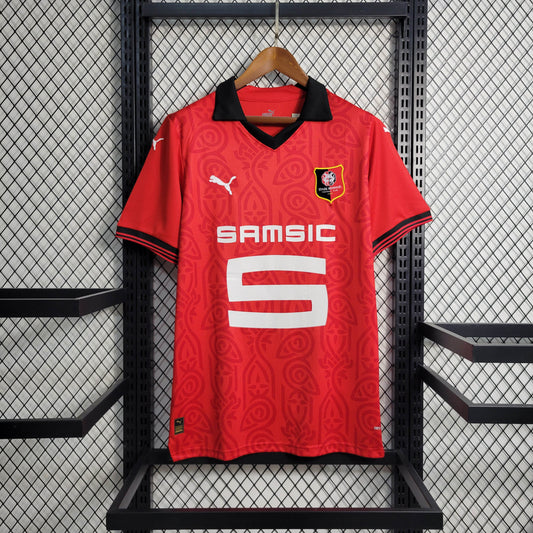 2023/2024 Stade Rennais Home Football Jersey