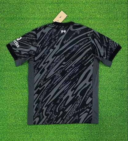 2024/2025 Liverpool Goalkeeper Black Soccer Jersey 1:1 Thai Quality