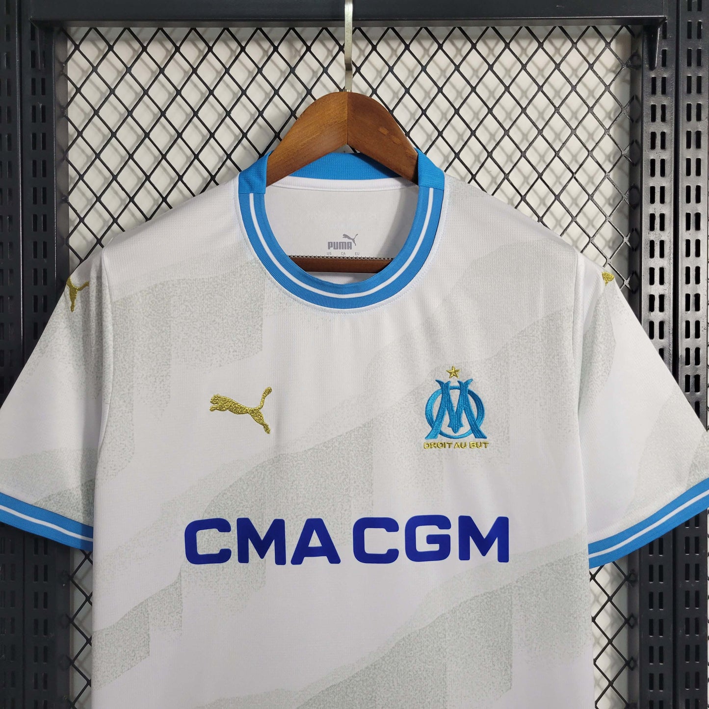 2023/2024 Olympique de Marseille Home Football Jersey