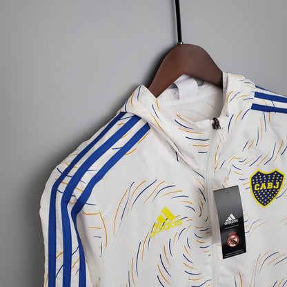 Windbreaker White Boca Juniors Jersey 1:1 Thai Quality