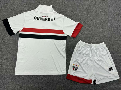 2024/2025 So Paulo Home Jersey 1:1 Thai Quality Kids Size