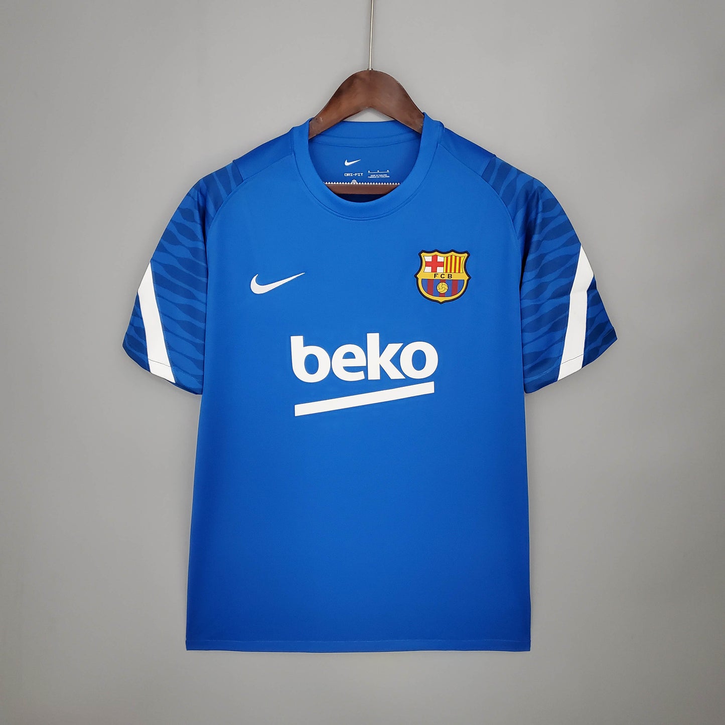 2021/2022 Barcelona Jersey Training Wear Blue