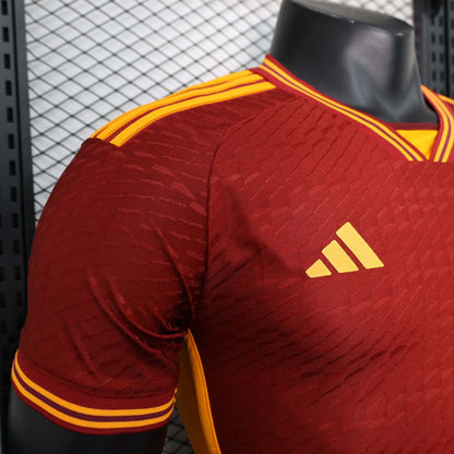 2023/2024 Player Version Roma Home Soccer Jersey 1:1 Thai Quality