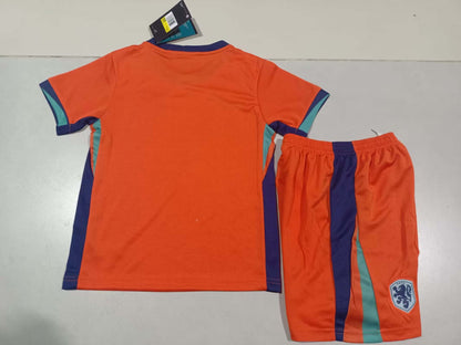 2024 Netherlands Home Football Shirt 1:1 Thai Quality Kids Size