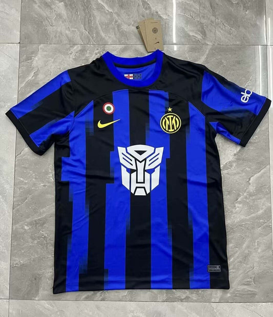 2023/2024 Inter Milan Transformers Special Edition Football Jersey1:1 Quality Thai