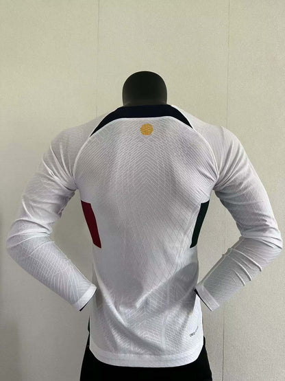 2022 FIFA World Cup Player Version Long Sleeves Portugal Away Football Shirt 1:1 Thai Quality