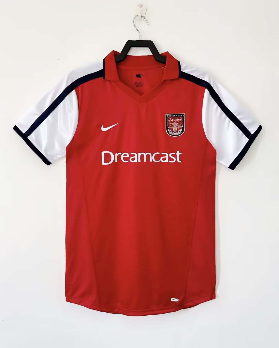 2001/2002 Retro Arsenal Home Football Shirt 1:1 Thai Quality