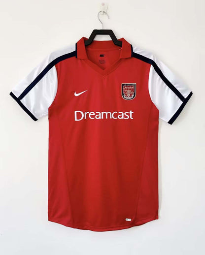 2001/2002 Retro Arsenal Home Football Shirt 1:1 Thai Quality