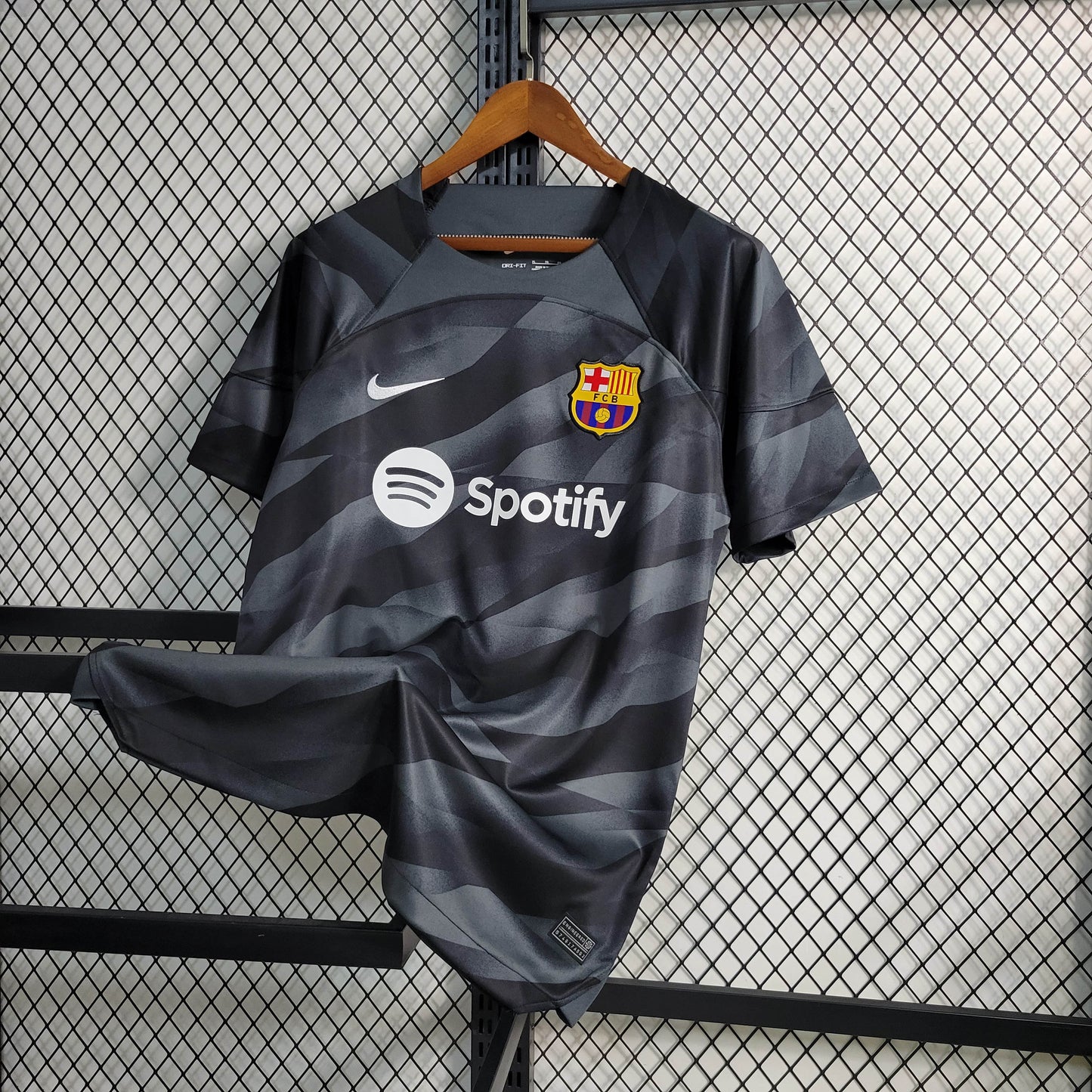 2023/2024 Barcelona Goalkeeper Black Football Shirt 1:1 Thai Quality