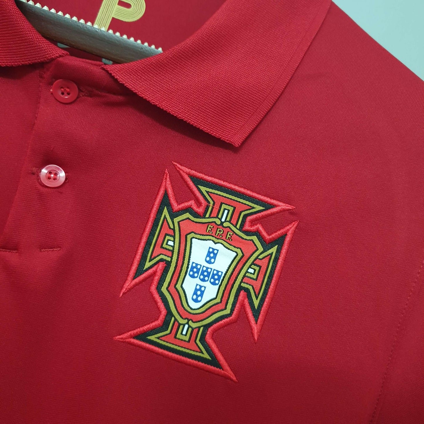 2020 Football Shirt Portugal Red Home