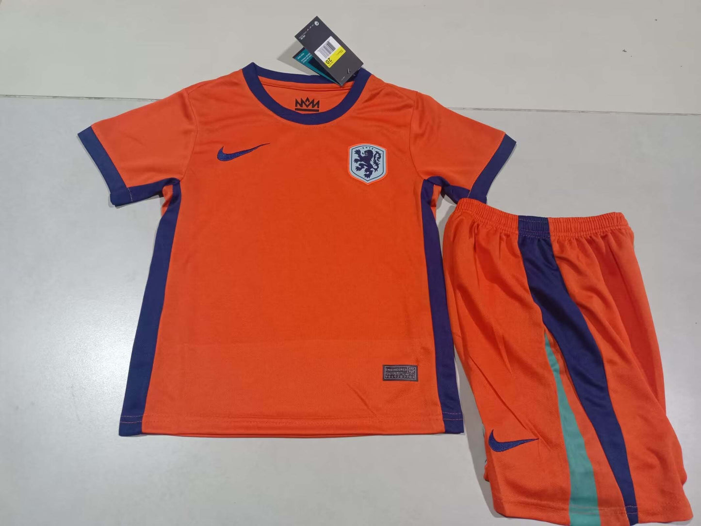 2024 Netherlands Home Football Shirt 1:1 Thai Quality Kids Size