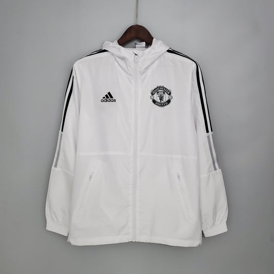 2021/2022 Manchester United Jersey Windbreaker White